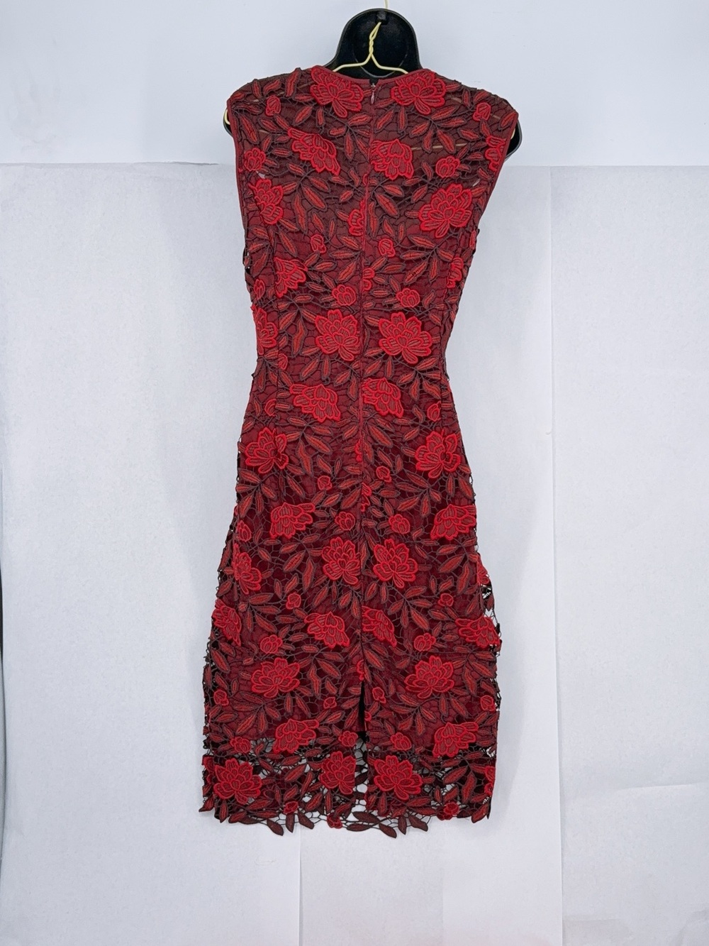 WHITE HOUSE BLACK MARKET LACE DRESS SIZE 14 - Picture 4 of 11